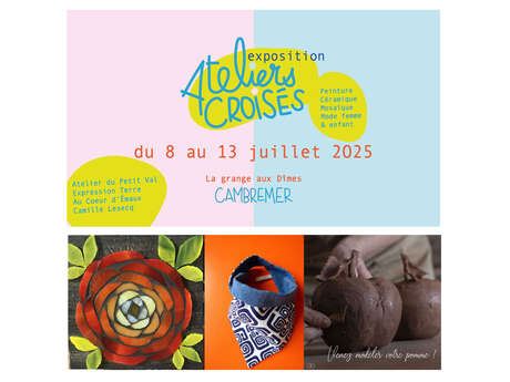 Ateliers découverte TERRE / MOSAÏQUE / COUTURE (Cambremer)
