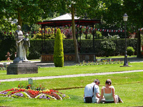 Jardin de l'Évêché à Lisieux