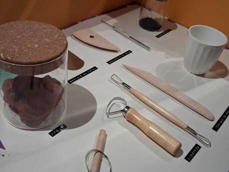 Labomusée Toucher l'art : la matière céramique 6-12 ans