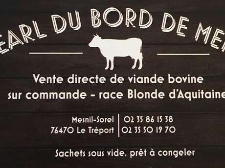 Vente de viande bovine à la ferme - EARL du bord de mer