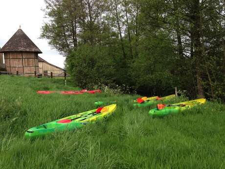 Canoë-kayak sur La Touques : Saint-Hippolyte/Lisieux (1 heure)