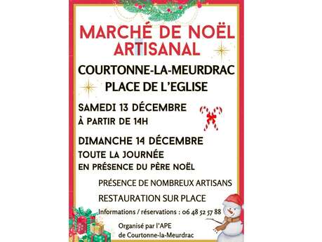 Marché de Noël artisanal de Courtonne-la-Meurdrac