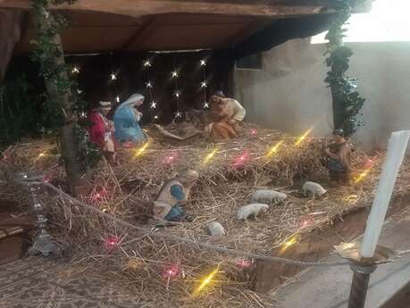 Visite de la crèche - Eglise de Lisores