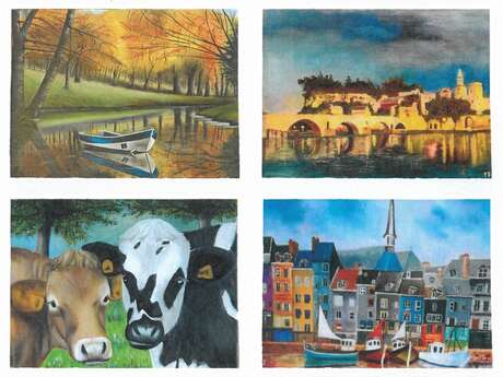 Exposition de peinture au Village Fromager - Livarot