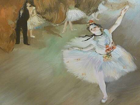 Conférence "Edgar Degas et la danse : ombre et lumière" par Maryline Maubert-Lecocq au cinéma le Parc de Livarot le 18 novembre à 18h30.