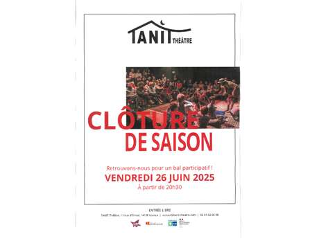 Clôture de saison du Tanit Théâtre