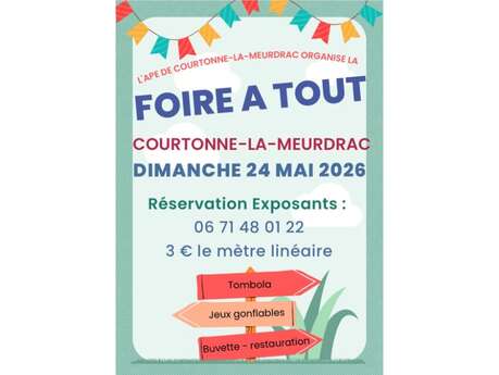 Foire à tout à Courtonne-la-Meurdrac