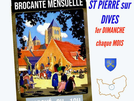 Marché d'Antiquités-Brocante de St Pierre en Auge -Janvier -