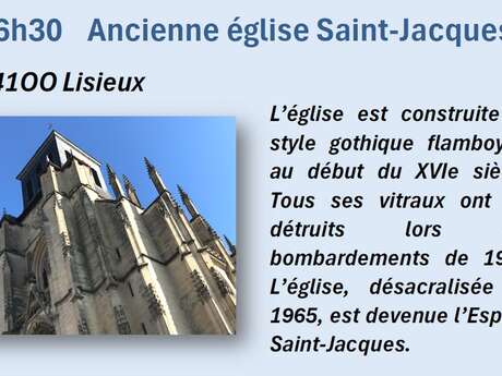 APEPA : Visite de l'ancienne Eglise Saint-Jacques