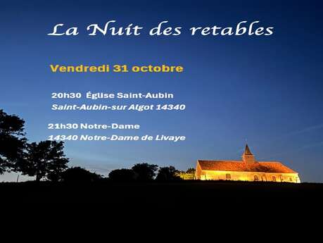 La nuit des Retables vendredi 31 Octobre 2025