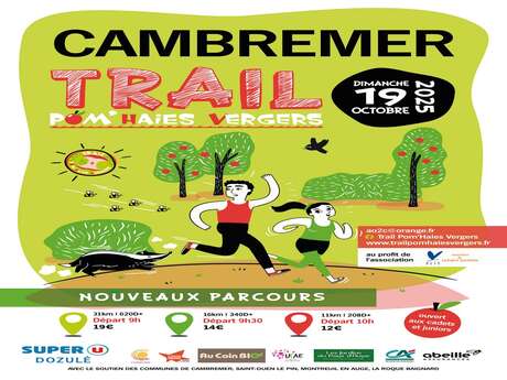 Trail Pom'Haies Vergers, édition 2025