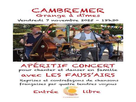 Apéritif concert LES FAUSS 'AIRS