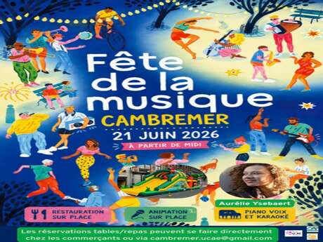 Fête de la musique le 21 juin 2026