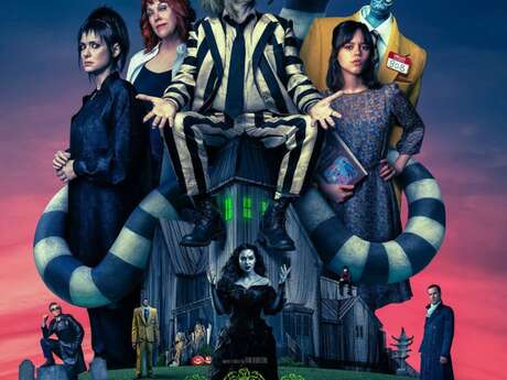 Projection Halloween gratuite "Beetlejuice Beetlejuice"