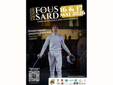 Epreuve nationale épée homme senior - Mémorial Henri Foussard