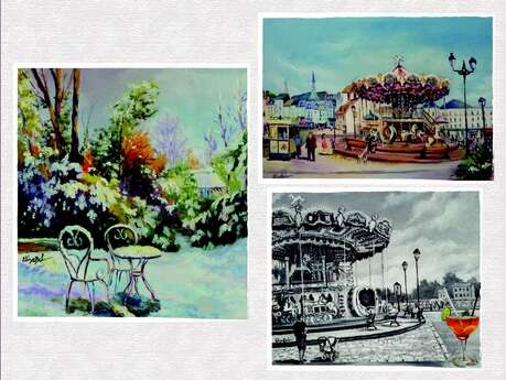 Exposition d'Elisabeth Le Pape au Village Fromager - Livarot