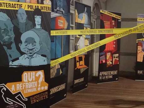 Exposition interactive "Qui a refroidi Lemaure" à la bibliothèque