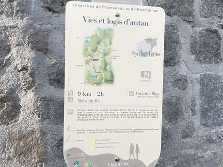 Vies et logis d'antan (variante de 7 km)