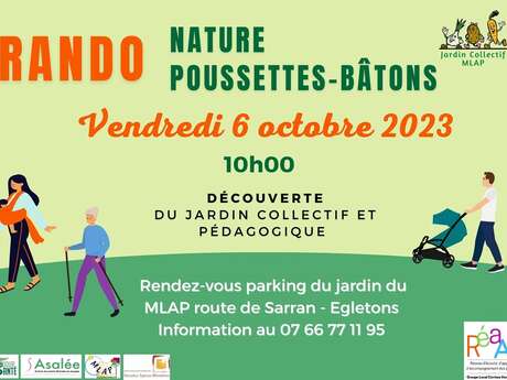Rando poussettes et bâtons