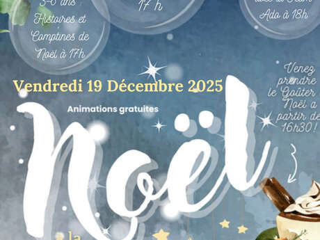 Noël à la médiathèque