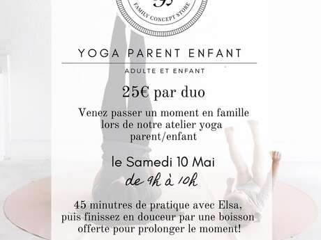Yoga PARENT - ENFANT chez Suzy & Jackie