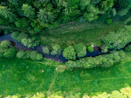 Parcours mouche de Kernansquillec sur le Léguer