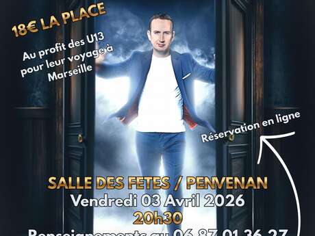 Spectacle hypnose, « Les portes de l’Inconscient »