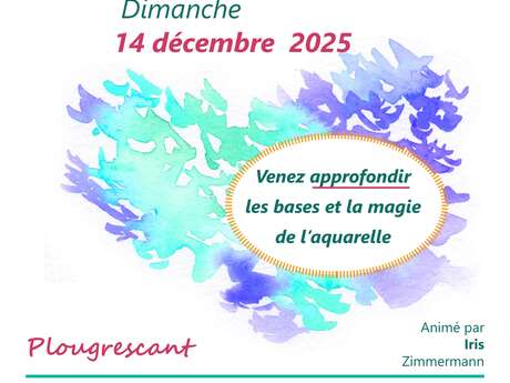 Stage Aquarelle Initiation