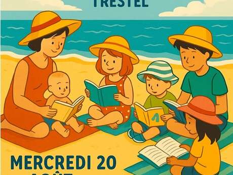 Lecture sur la plage
