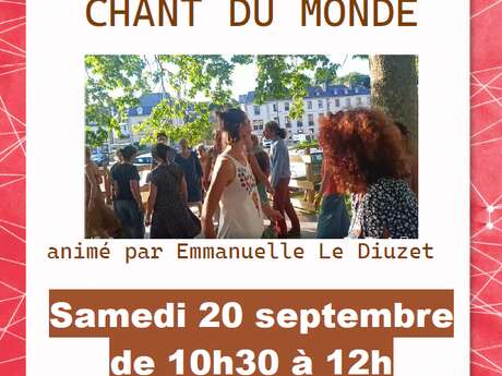 Atelier Chant du monde - Journées Européennes du Patrimoine