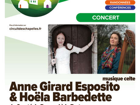 Anne Girard Esposito & Hoëla Barbedette - Du Comté du Donegal à la Bretagne - Circuit des Chapelles