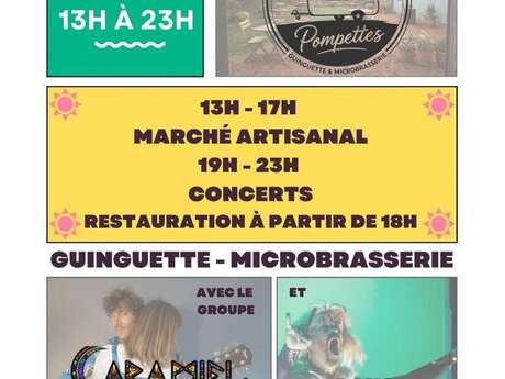 Ouverture de la guinguette Les Trompettes Pompettes !