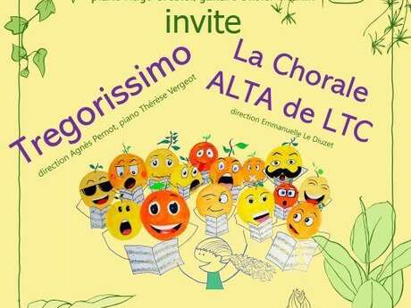 Ensembles vocaux, chœur Orange Lannion, Tregorissimo et ALTA