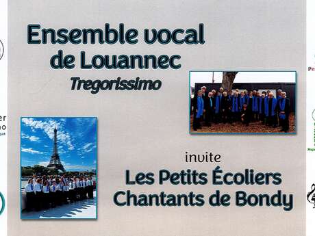 Chorale Trégorissimo et les Petits écoliers chantants de Bondy  - Concert