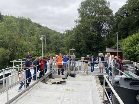Visite de l’usine de potabilisation de Traou Long - Léguer en fête
