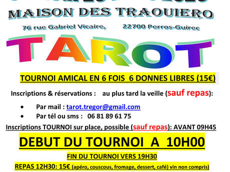 Tournoi de tarot amical