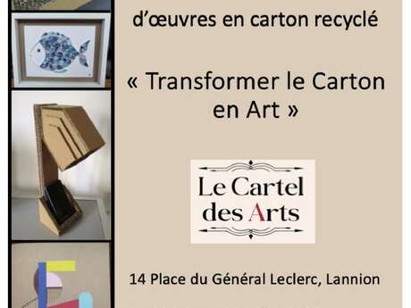 Transformer le carton en Art - Les cartons de Laure