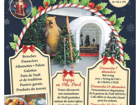 Noël à la biscuiterie Menou