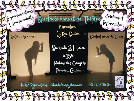 Spectacle annuel de la Kaz Dalon