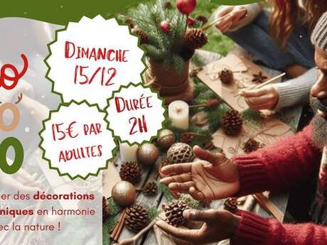 Atelier de création artistique de Noël pour adultes