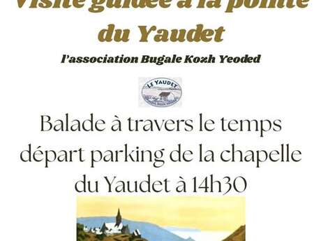 Visite guidée à la pointe du Yaudet - Journées Europénnes du Patrimoine