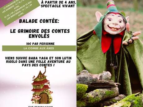 Le grimoire des contes envolés - spectacle vivant : A partir de 4 ans