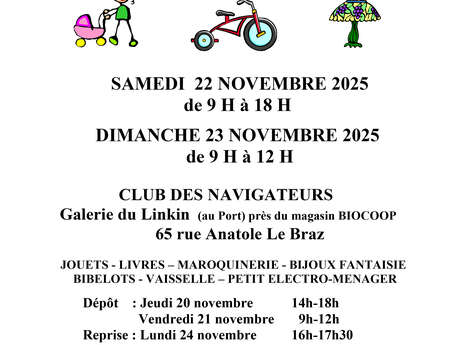 Bourse aux jouets Bric à Brac
