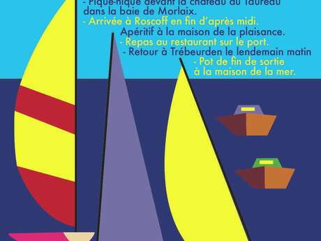 Sortie en bateaux vers Roscoff