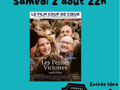 Cinéma de plein air sur la plage
