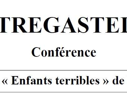 Les enfants terribles de l'art - Conférence