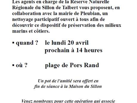 Ramassage citoyen des macrodéchets marins