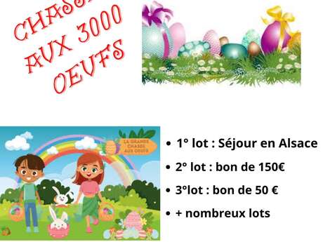 Chasse aux 3000 oeufs