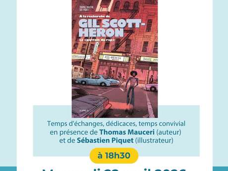 Rencontre autour du livre «A la recherche de Gil Scott-Heron»