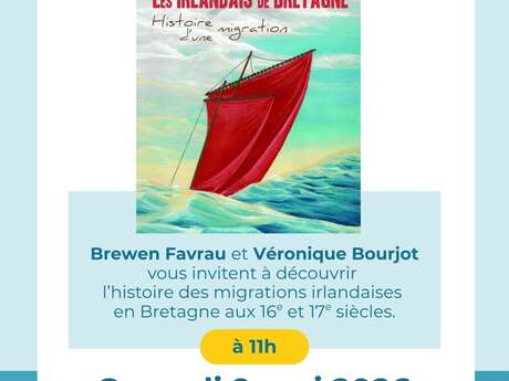 Rencontre autour du livre-album «Les Irlandais de Bretagne»